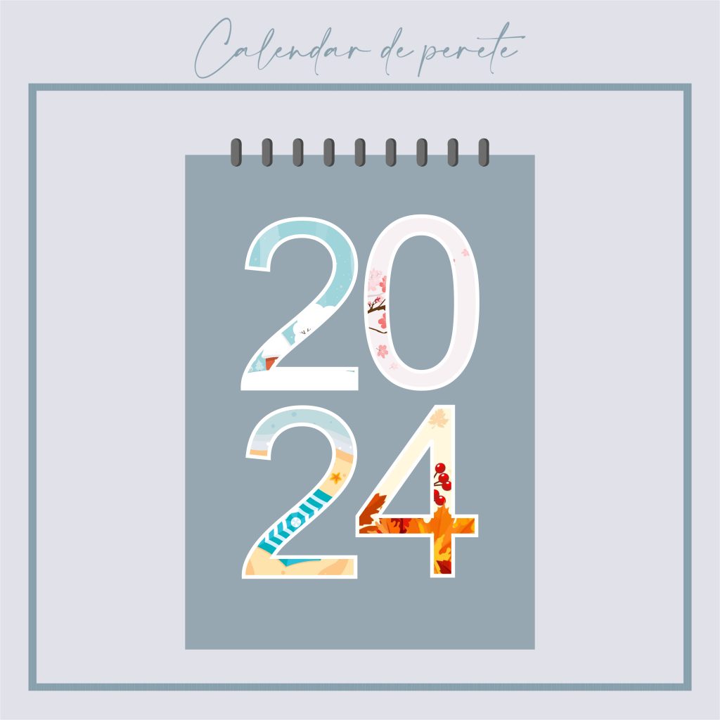 calendar de perete personalizat