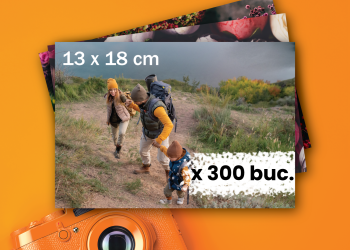 Fotografii 13×18 Premium – Pachet 300 bucăți