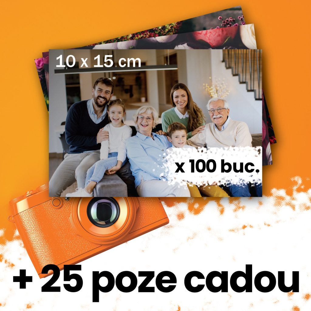 Print 100 Fotografii 10x15cm Developare 100 Poze 10x15cm Print 100 Fotografii 10x15cm Developare 100 Poze 10x15cm