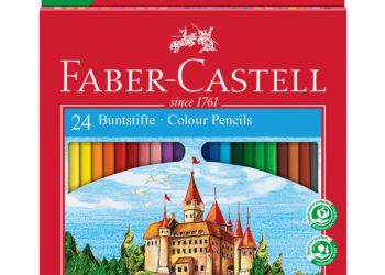 CREIOANE COLORATE 24 CULORI FABER-CASTELL