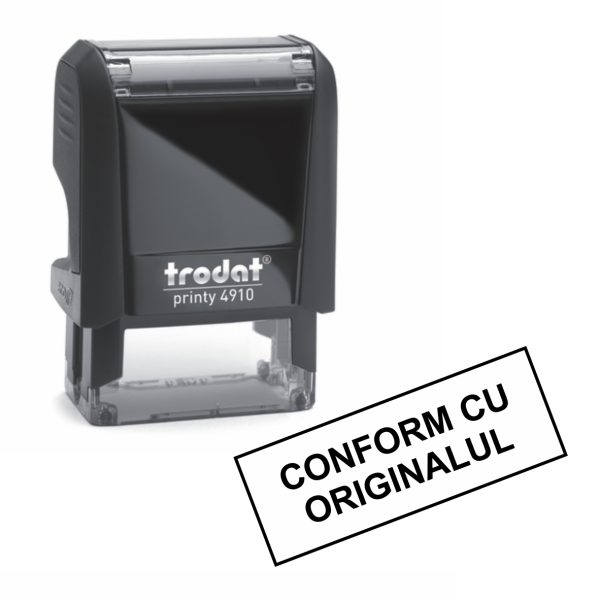 Ștampilă conform cu originalul - Ștampilă Trodat Printy 4910 - 26x9 mm